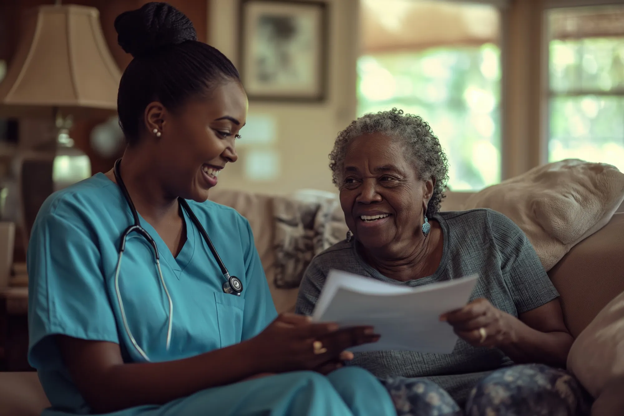 Home care background